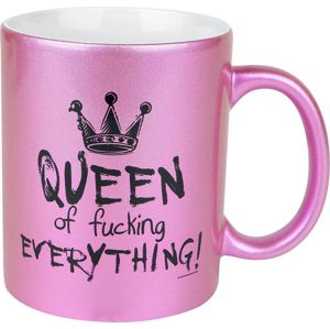 Queen Of Fucking Everything Queen of fucking everything Hrnek růžová
