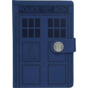 Doctor Who Tardis Notes modrá