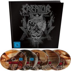 Kreator Dying alive DVD & Bluray & 3-CD standard