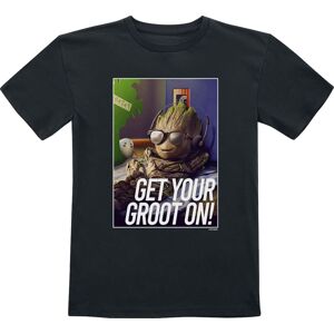 Strážci galaxie Kids - Get Your Groot On detské tricko černá