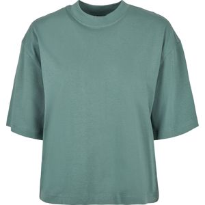 Urban Classics Dámské organické oversized tričko Dámské tričko zelená