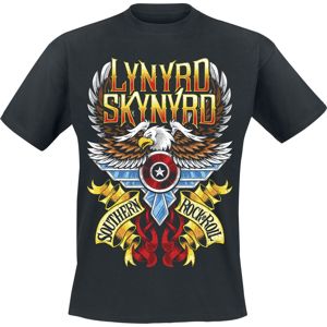 Lynyrd Skynyrd Southern Rock & Roll Tričko černá