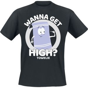 South Park Wanna Get High? tricko černá