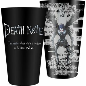 Death Note Ryuk sklenicka cerná/bílá