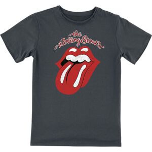 The Rolling Stones Amplified Collection - Square Tongue detské tricko charcoal