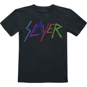 Slayer Kids - Crayon Logo detské tricko černá