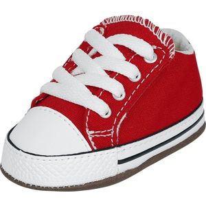 Converse Chuck Taylor All Star Cribster - MID Kojenecké boty červená