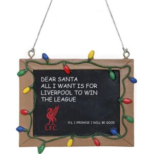 FC Liverpool Tafelschild Vánocní ozdoba - koule vícebarevný