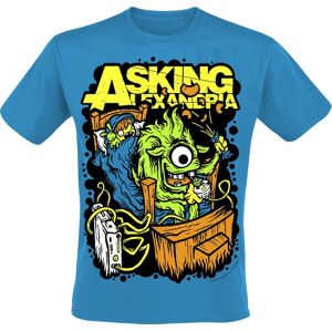 Asking Alexandria Monster Tričko modrá