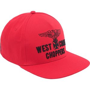 West Coast Choppers Kšiltovka Eagle Flatbill Hat kšiltovka červená