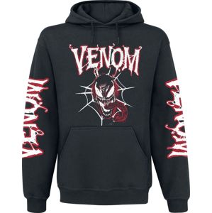 Venom (Marvel) Cobweb mikina s kapucí černá