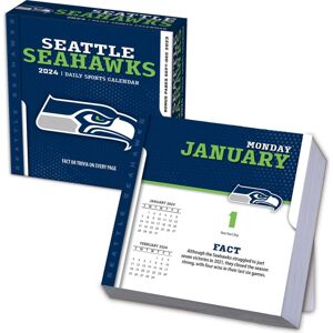 NFL Seattle Seahawks - Abreißkalender Stolní kalendář vícebarevný