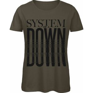 System Of A Down Ripple Effect Dámské tričko khaki