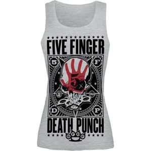 Five Finger Death Punch Punchagram Dámský top prošedivelá