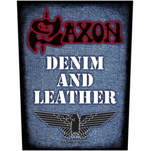 Saxon Denim & Leather nášivka vícebarevný