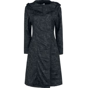 Poizen Industries Kabát Eternal Rose Dívcí kabát černá