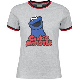 Sesame Street Cookie Monster Dámské tričko vícebarevný