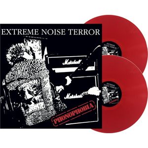 Extreme Noise Terror Phonophobia 2-LP červená