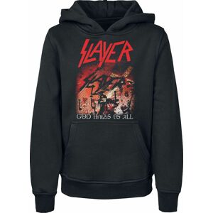 Slayer Kids - God Hates Us All Bible detská mikina s kapucí černá