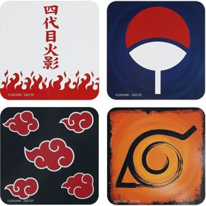 Naruto Shippuden - Emblem Podtácek vícebarevný
