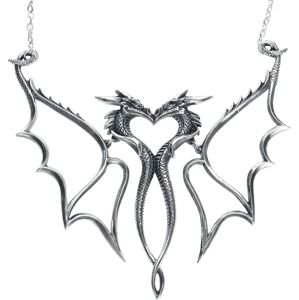 Alchemy Gothic Dragon Consort Náhrdelník - řetízek stríbrná