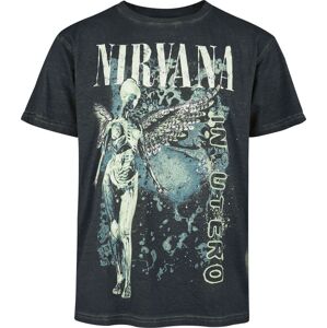 Nirvana In Utero Vertical Tričko černá