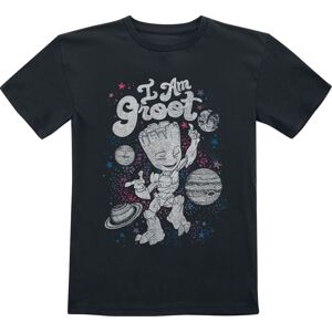 Strážci galaxie Kids - Celestial Groot detské tricko černá