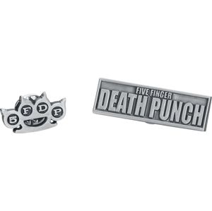 Five Finger Death Punch Five Finger Death Punch Sada odznaků stríbrná