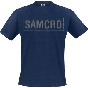 Sons Of Anarchy Samcro tricko námořnická modrá