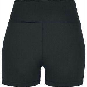 Urban Classics Ladies High Waist Short Cycle Hot Pants Dámské kraťasy - Hotpants černá