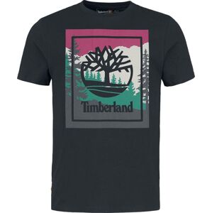 Timberland Outdoor Inspired Graphic Tee Tričko černá