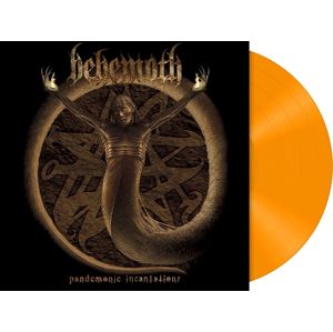 Behemoth Pandemonic incantations LP oranžová
