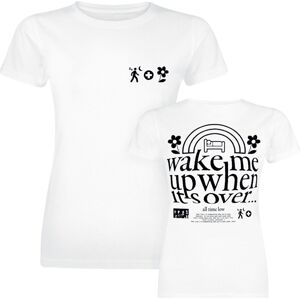 All Time Low Wake Me Up Dámské tričko bílá