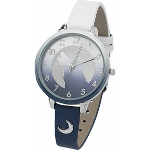 Wolfsheulen Náramkové hodinky modrá/bílá