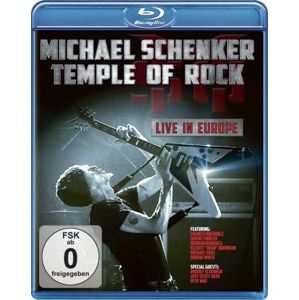 Michael Schenker's Temple Of Rock Live in Europe Blu-Ray Disc standard