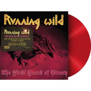 Running Wild The first years of piracy LP červená