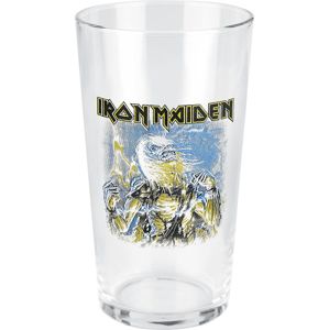 Iron Maiden Live After Death pivní sklenice transparentní