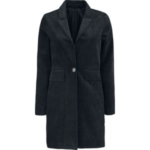 Forplay Manšestrový kabát Dívcí kabát černá