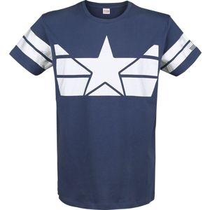 Captain America Soldier tricko námořnická modrá