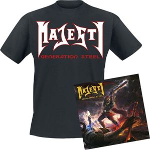 Majesty Generation steel 2-CD & tricko černá