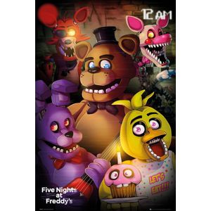 Five Nights At Freddy's Group plakát vícebarevný