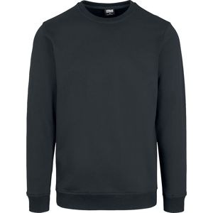 Urban Classics Basic teplákové tričko Mikina černá