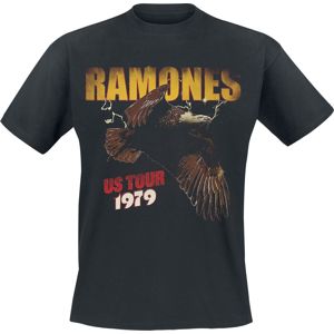 Ramones Eagle US Tour tricko černá