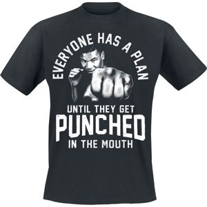 Mike Tyson Tyson Fist Punched Tričko černá