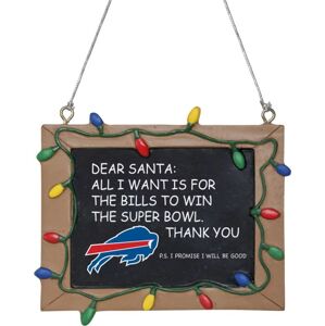 NFL Tabulka Buffalo Bills Vánocní ozdoba - koule vícebarevný