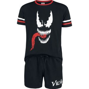 Venom (Marvel) Tongue pyžama cerná/cervená/bílá