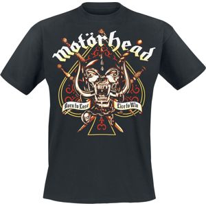 Motörhead Sword Spade Tričko černá