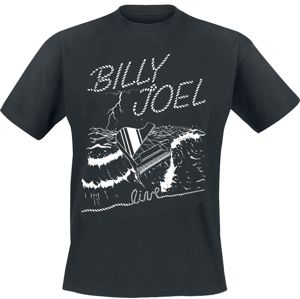 Billy Joel Live At Sea tricko černá