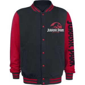 Jurassic Park Classic Logo College bunda cerná/cervená