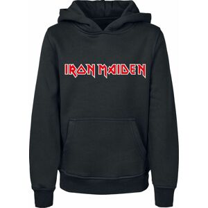 Iron Maiden Kids - Logo detská mikina s kapucí černá